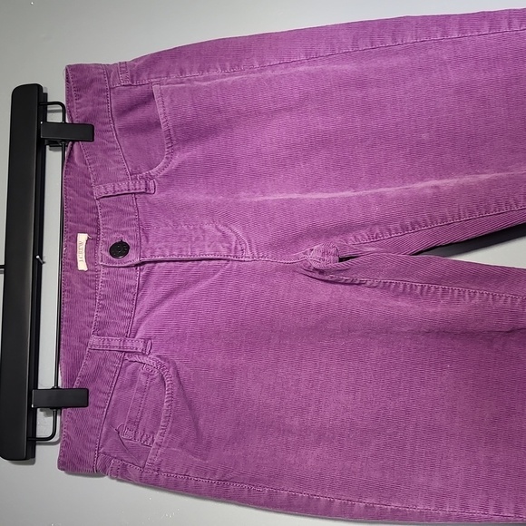 J. CREW Matchstick Lavender Pastel Goth Aesthetic Corduroy Straight Leg Pants - Picture 1 of 10
